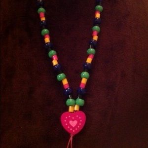 Brave Heart Bead Necklace